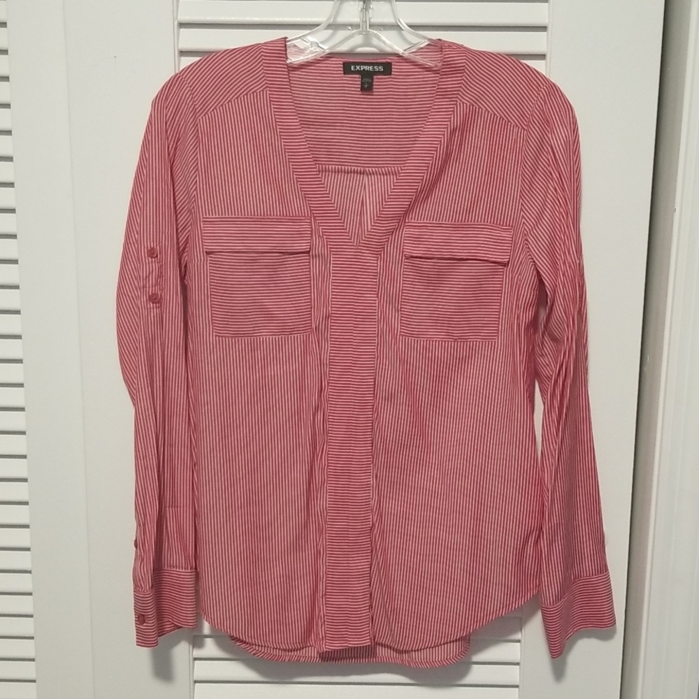 Express long sleeve blouse